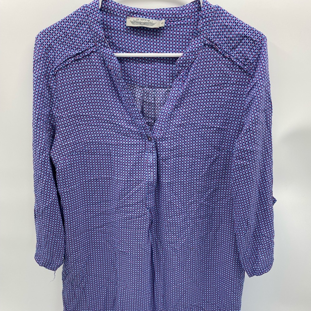 IT HIPPIE Women Long Shirt Small printed